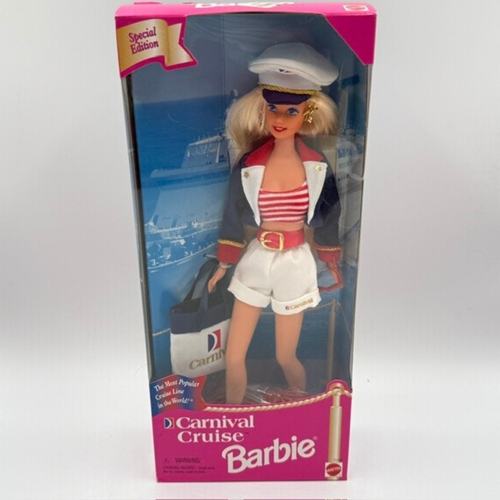 Mattel Carnival‎ Cruise Barbie Special Edition Doll 1995 Nautical Sailor 15186
